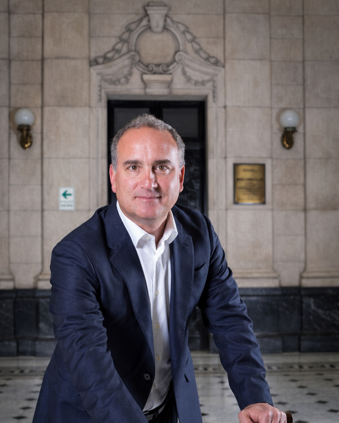 Retrato de Jaime Graña Belmont, Director General